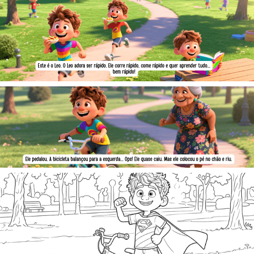 Leo e o Superpoder do "Ainda Não" E-book infantil - Imagem 2